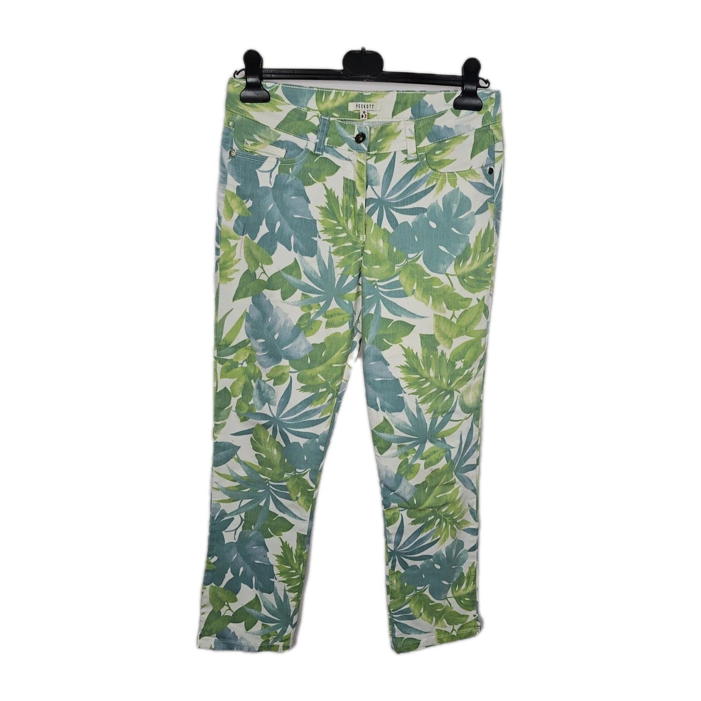 EK8131 Damen Jeans von Peckott, grün, Gr.380