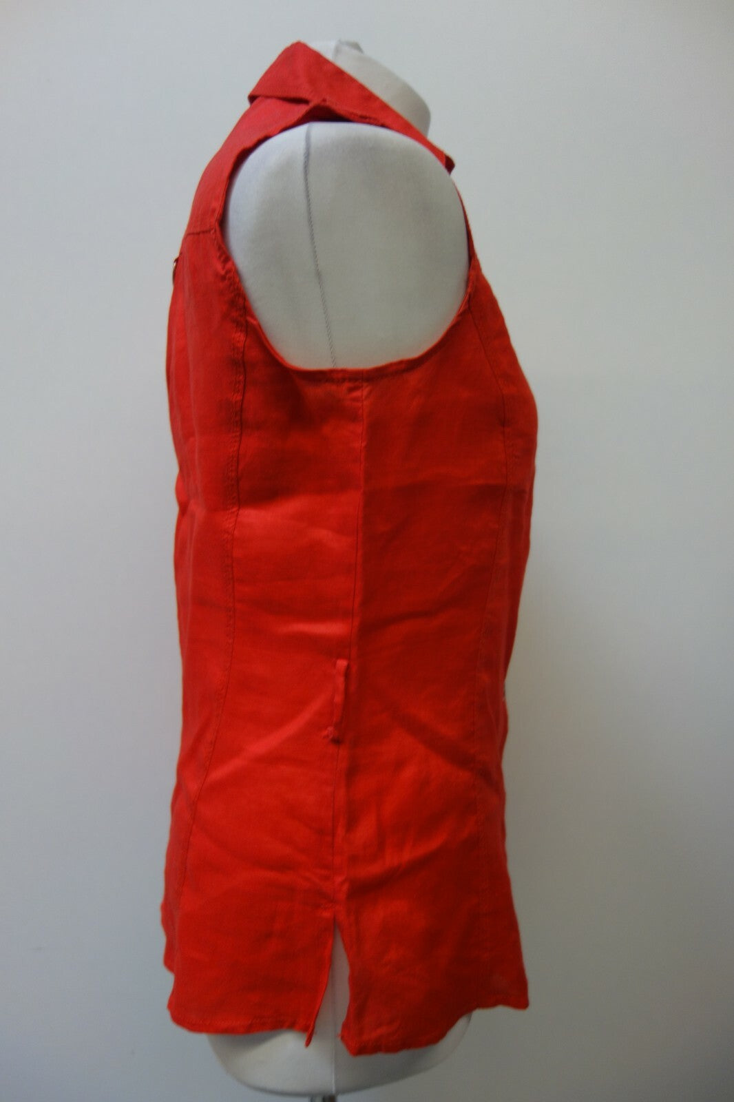 EK0577 Damen Weste von Zara Basic, rot, M2