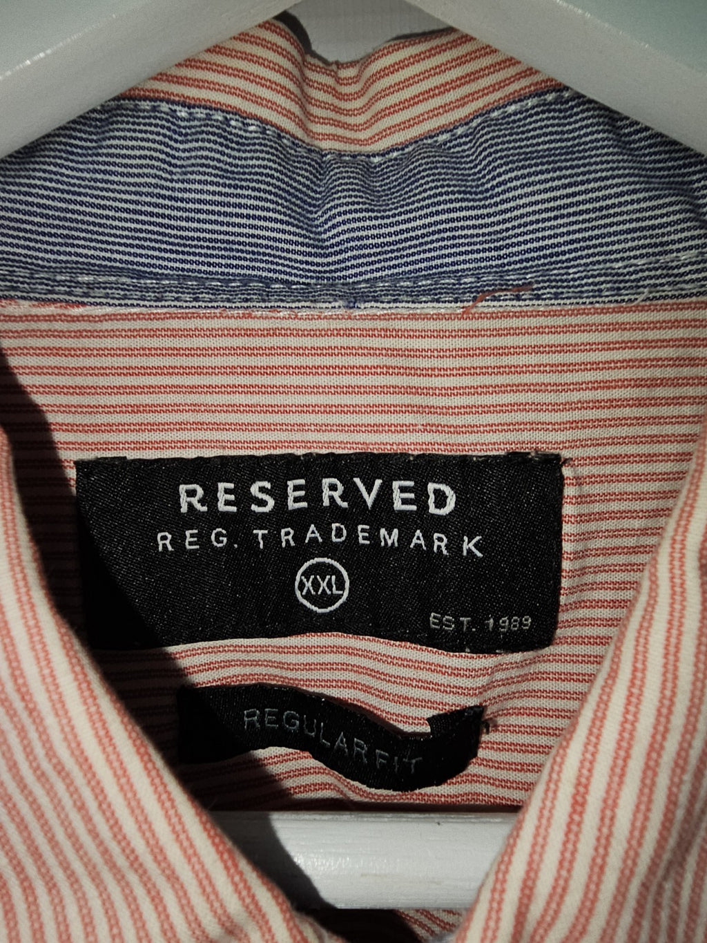 EK5275 Herren Hemd von Reserved, rot-weiß, Gr.XXL1