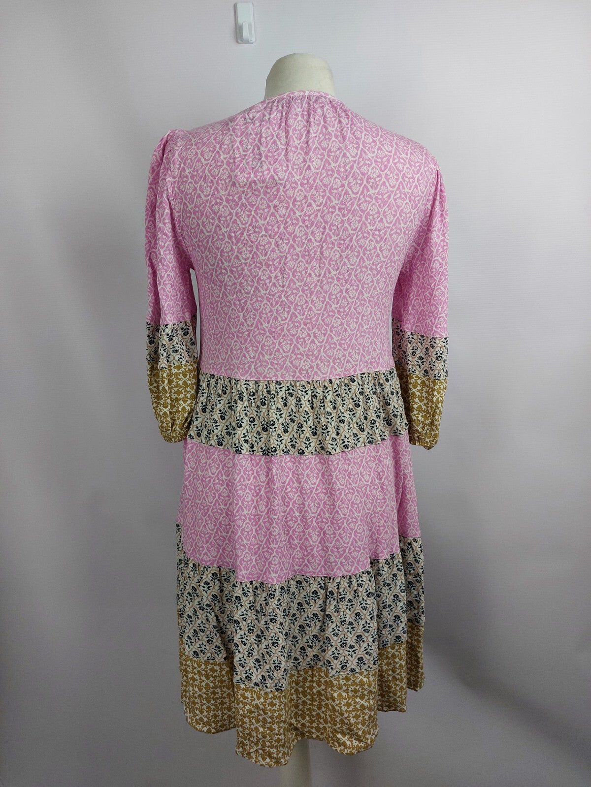 EK4465 Damen Kleid von M&S, mehrfarbig, Gr. 8 (36)4