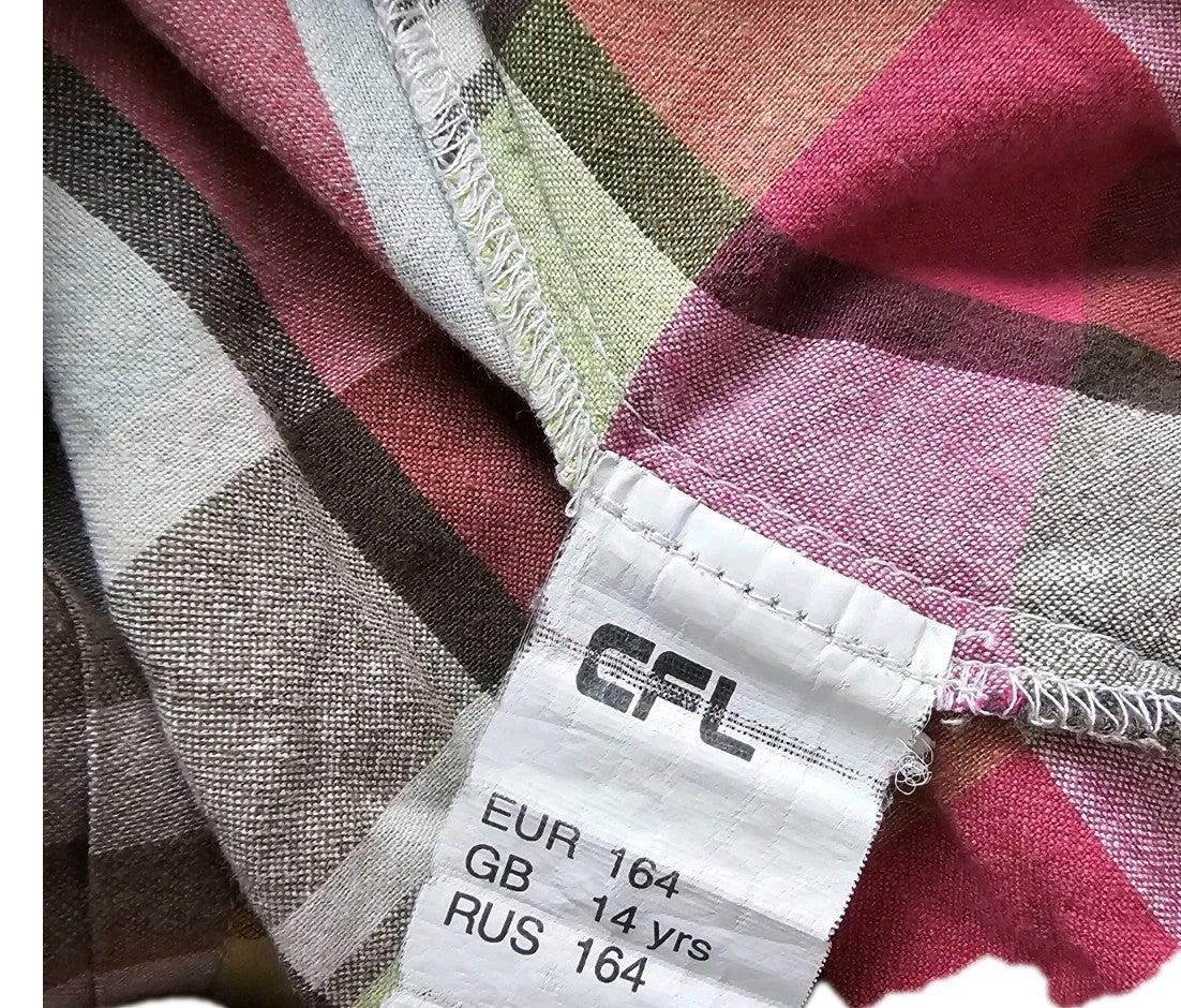 EK10911 Kinder Bluse von Colors For Life, Mehrfarbig, Gr. 1643