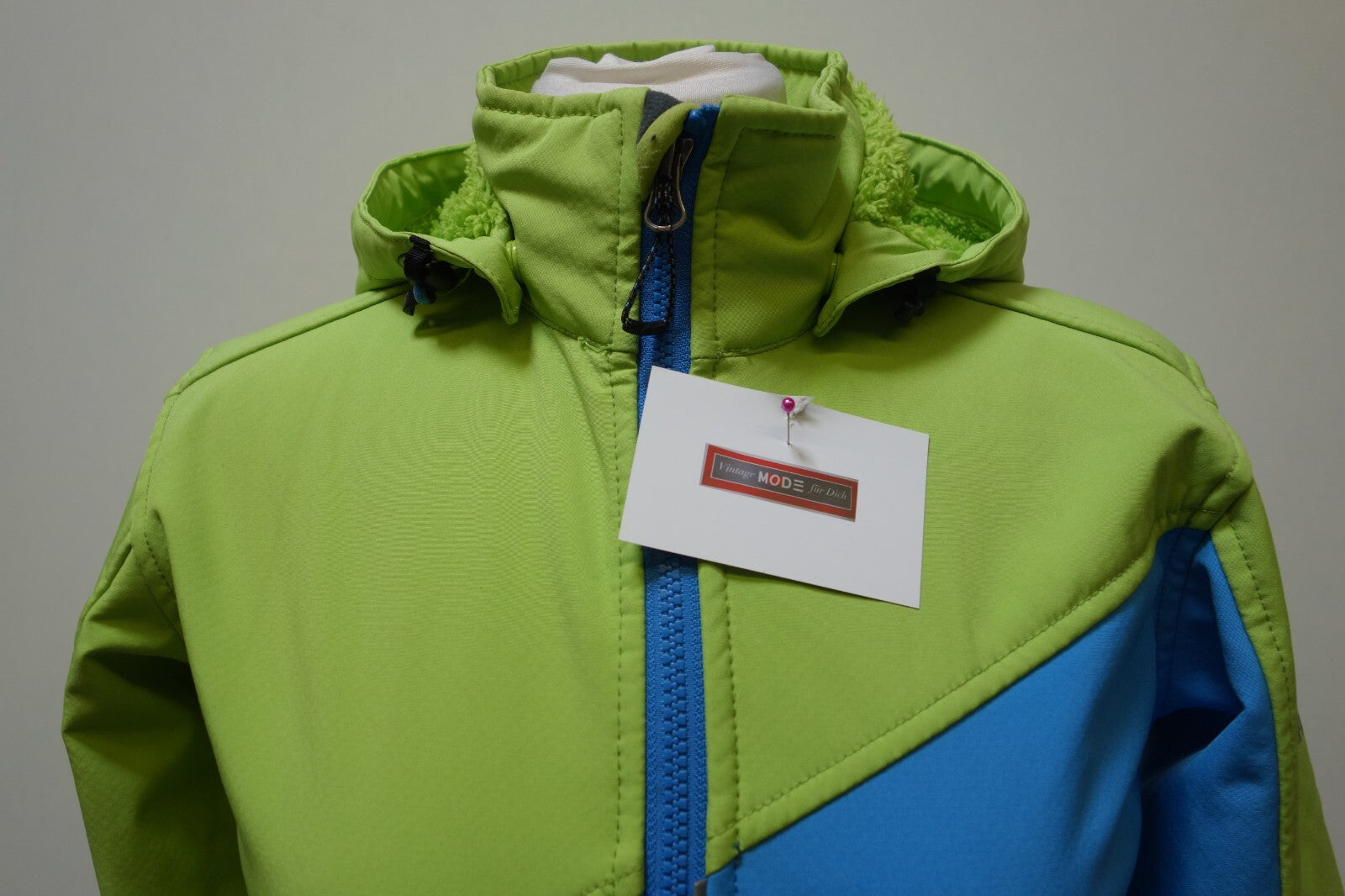 EK0797 Kinder Jacke von McKinley, grün/blau, Gr. 1641