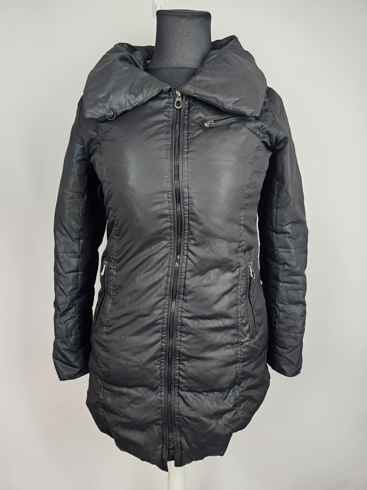 EK1082 Damen Winterjacke von Marc New York, Schwarz, Gr.:M0