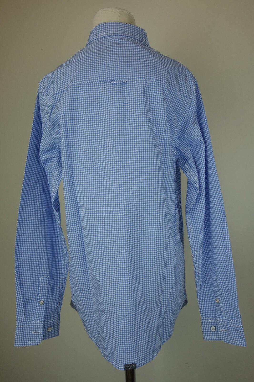 EK1982 Jungen Hemd von Marc O Polo, blau-weiß kariert, Gr. 1522