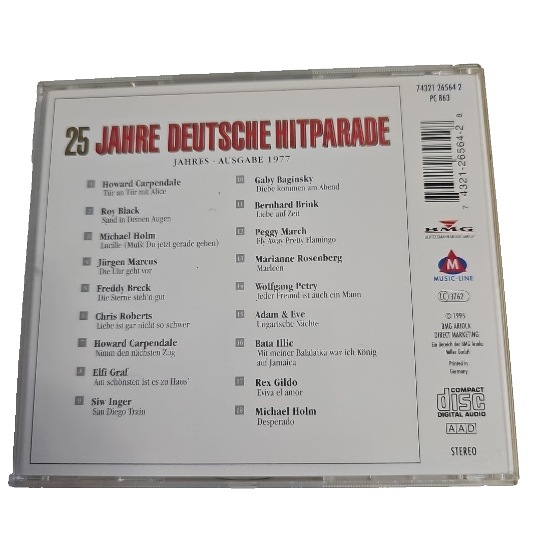 EB3139 25 Jahre Deutsche Hitparade 1977 / CD gebraucht gut2