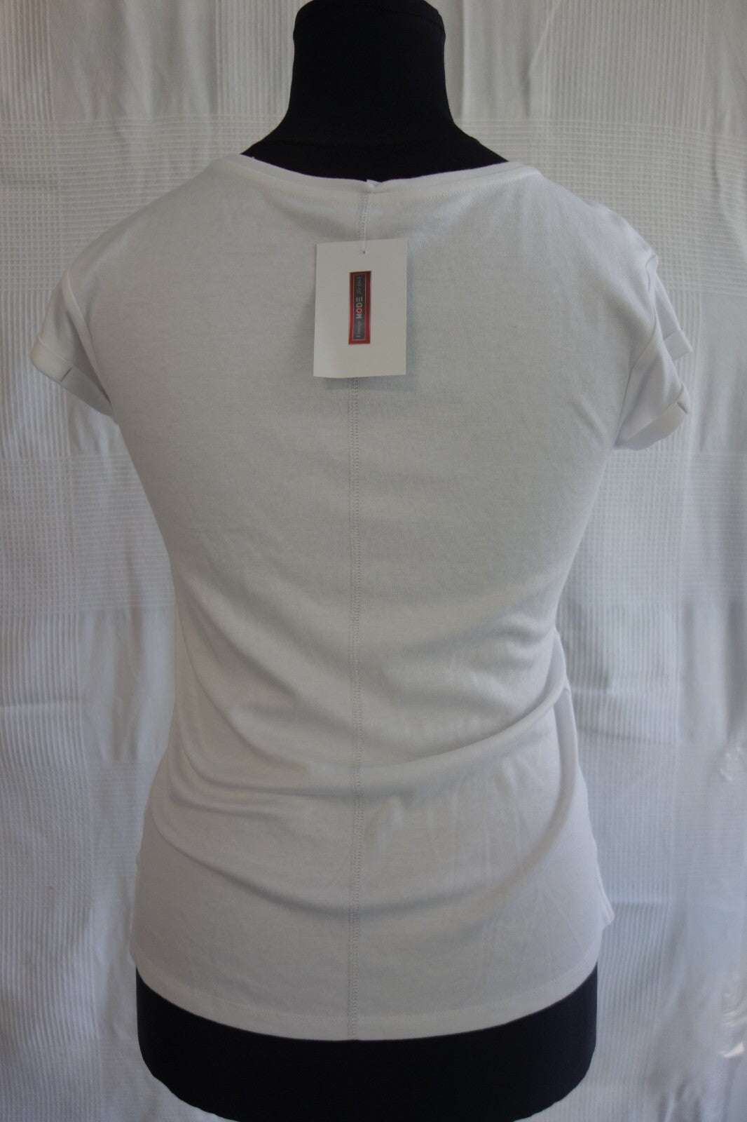 EK4261 Damen T-Shirt von Street One, weiß mit Aufdruck, Gr. 362