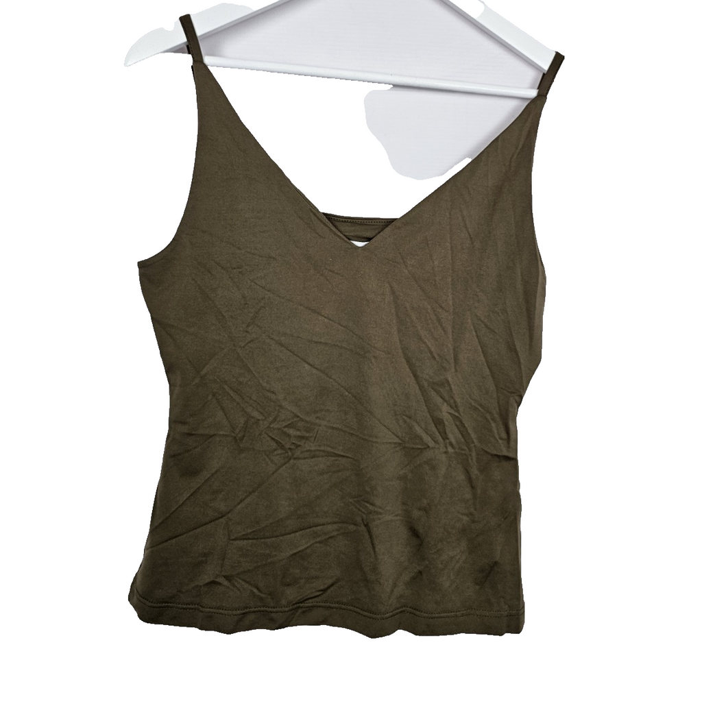EK8328 Damen Top von Comma, Grün/Braun, Gr. 380