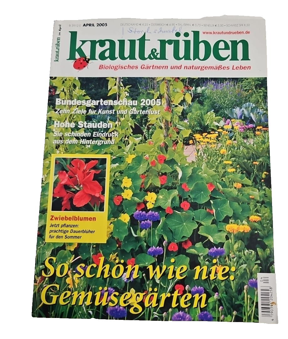 EB3553 Kraut und Rüben, 04/2005, biologisches Gärtnern und naturgemäßes Leben0