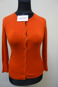 EK1280 Damen Strickjacke von Zara Knit, orange, Gr. M0