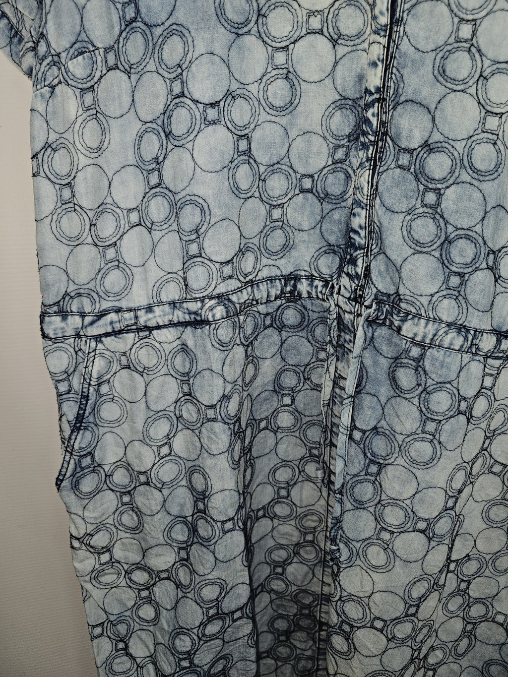 EK8033 Damen Kleid von Kennys, Blau, Gr. 444