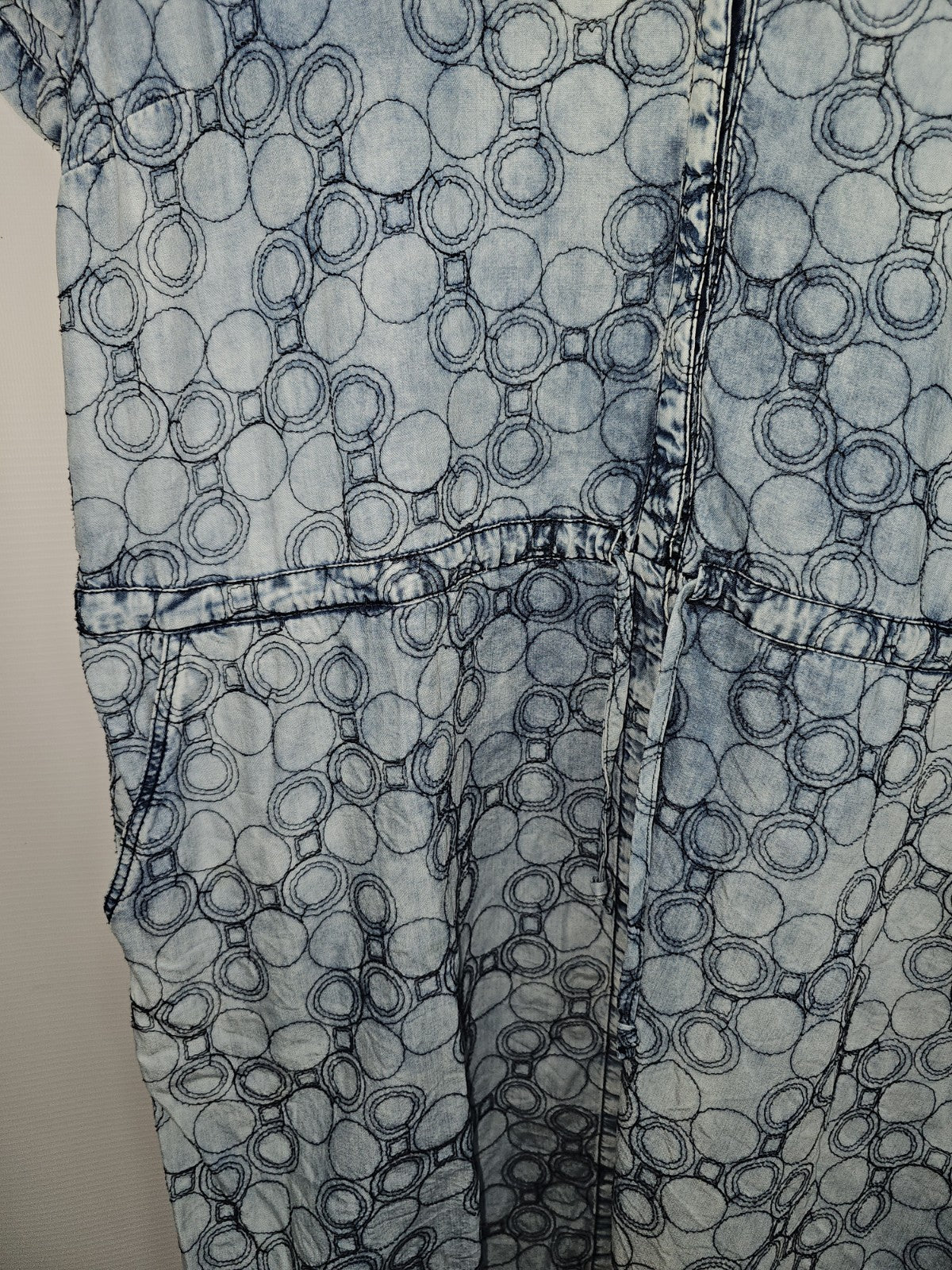 EK8033 Damen Kleid von Kennys, Blau, Gr. 444