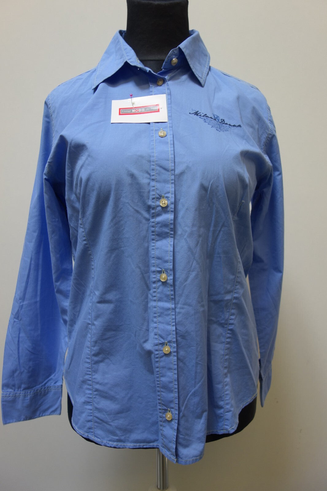 EK3527 Damen Bluse von Milano, blau, Gr. 460