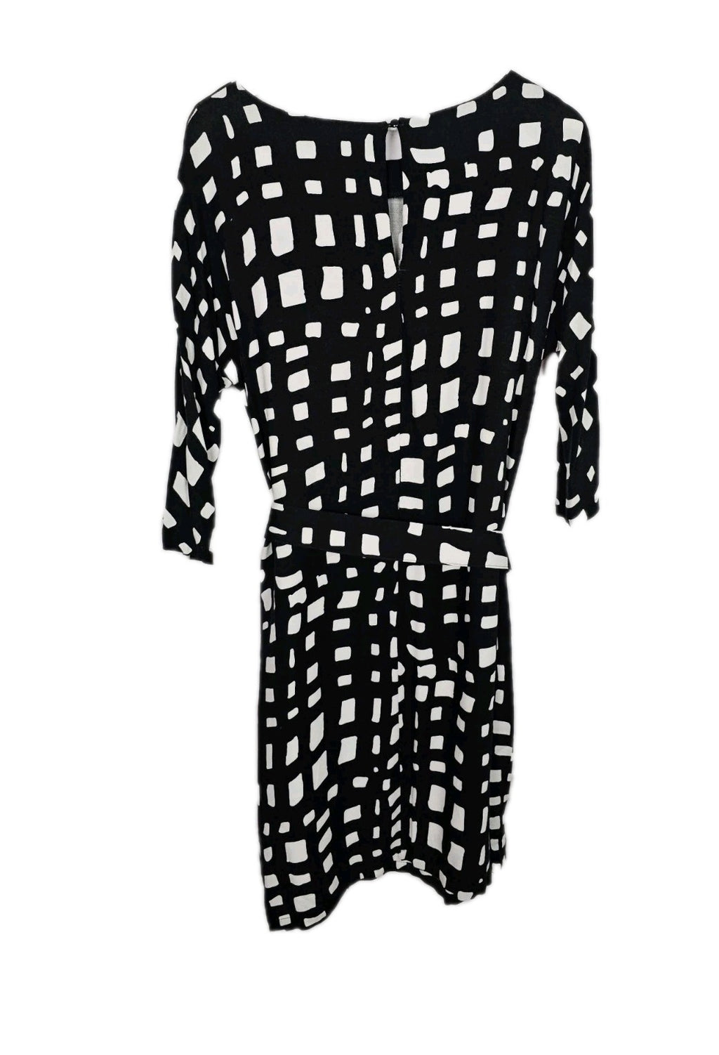 EK9171 Damen Kleid von Quiosque, Schwarz/Weiß, Gr. 424