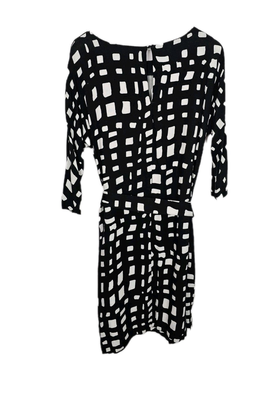 EK9171 Damen Kleid von Quiosque, Schwarz/Weiß, Gr. 424