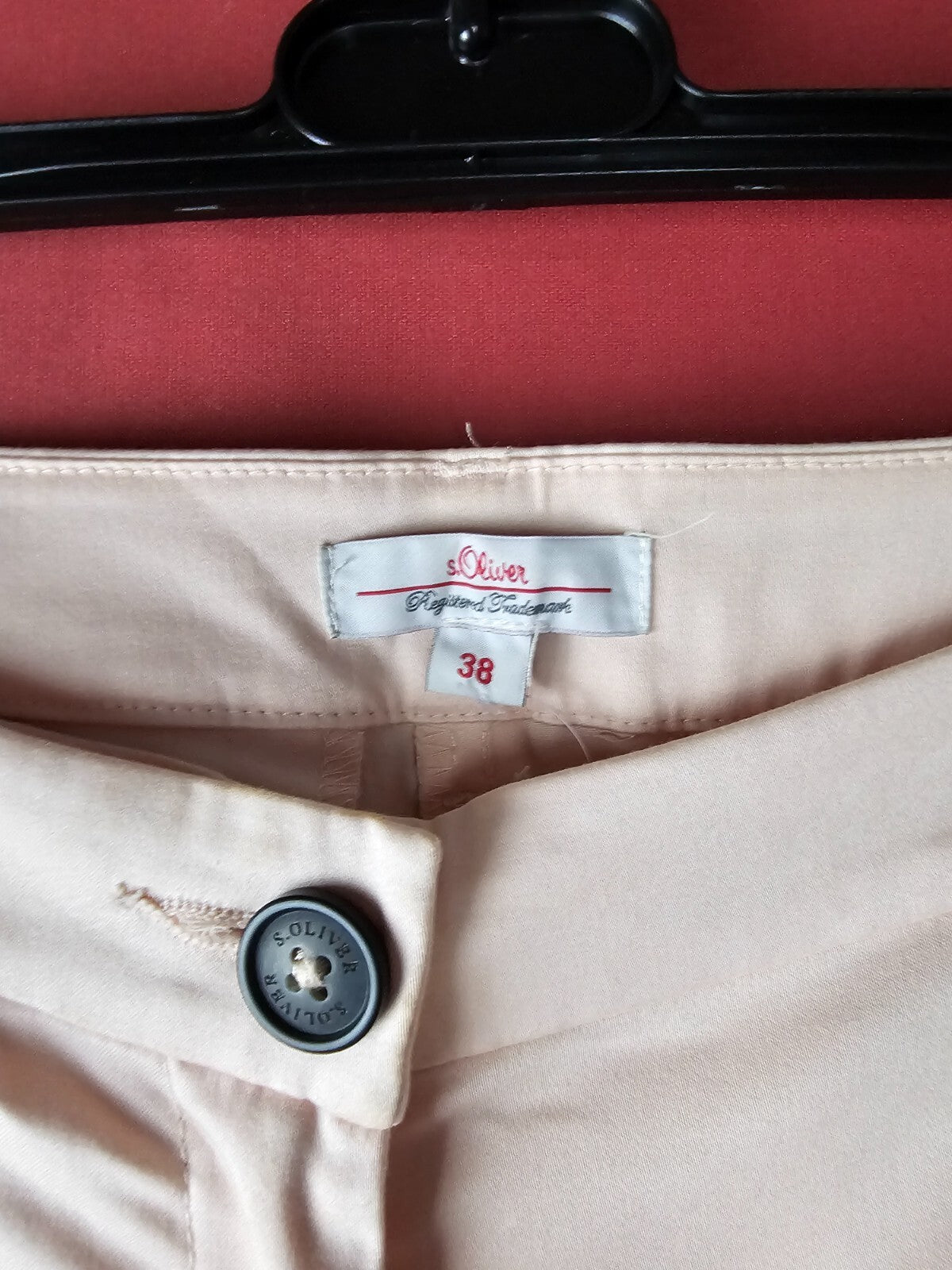 EK6590 Damen Stoffhose von S.Oliver, Lachs, Gr.383