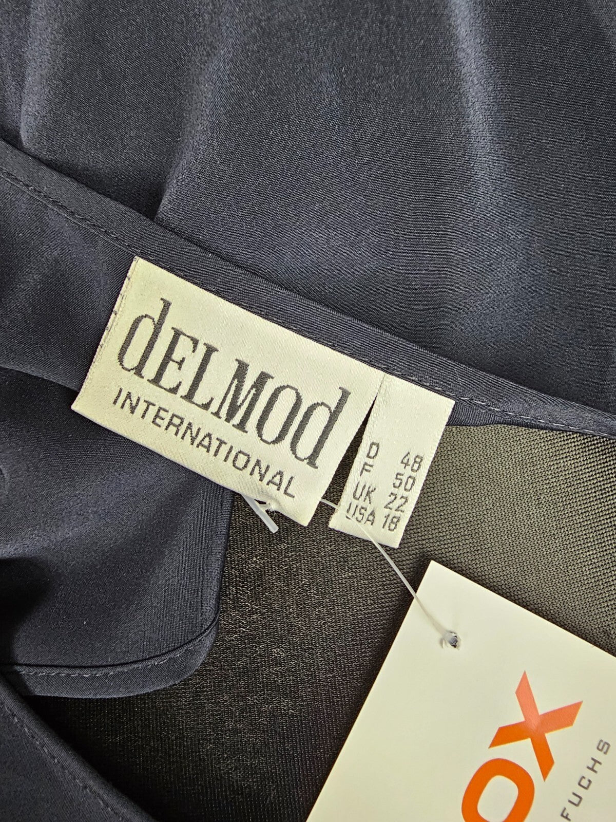EK4787 Damen Shirt von Delmod, mitternachtsblau, Gr. 485