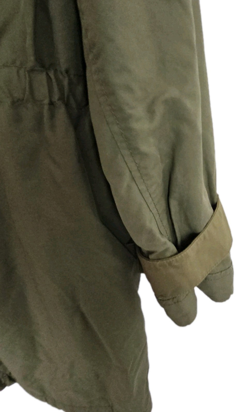 EK9754 Damen Parka von H&M, Grün, Gr. M5
