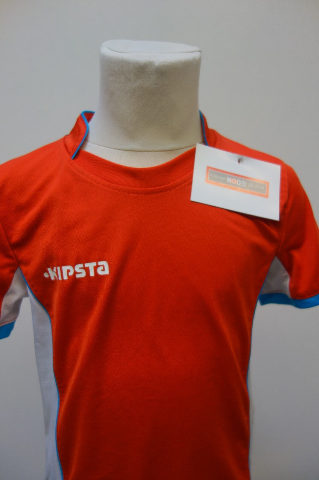 EK3479 Kinder Sportshirt von Kipsta / Decathlon, orange, Gr. 1221