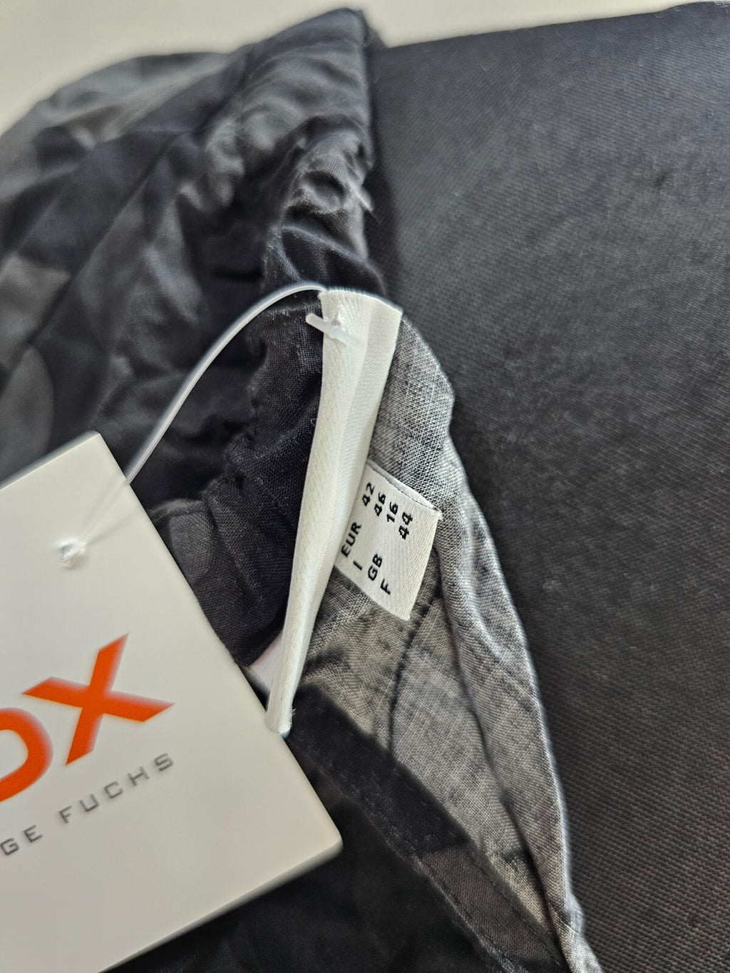 EK6186 Damen Bluse von Street One, schwarz/grau, Gr. 425