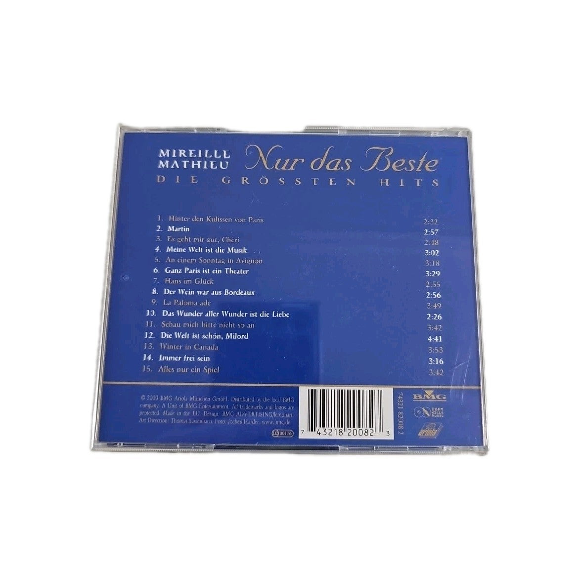 EB4368 Mireille Mathieu - Nur das Beste | CD | 20001