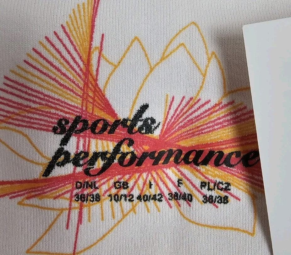 EK10431 Damen T-Shirt Sports Performance Gr.36 Orange1