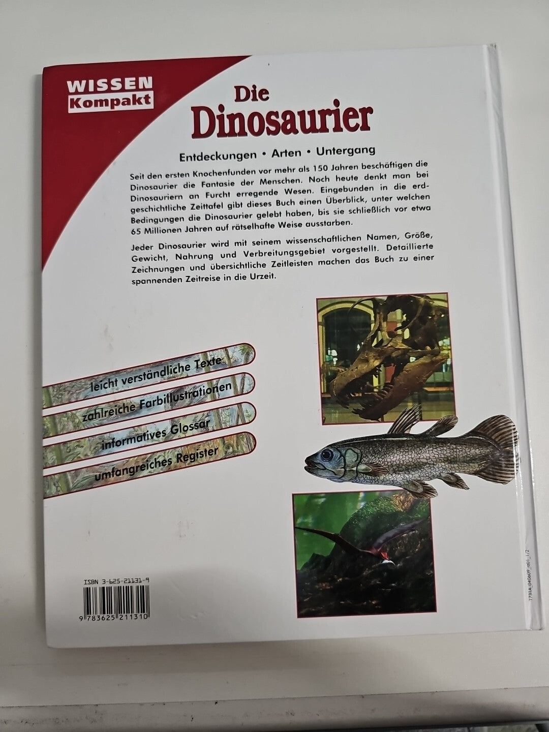 EB355 Die Dinosaurier: Entdeckungen, Arten, Untergang von unbekannt1