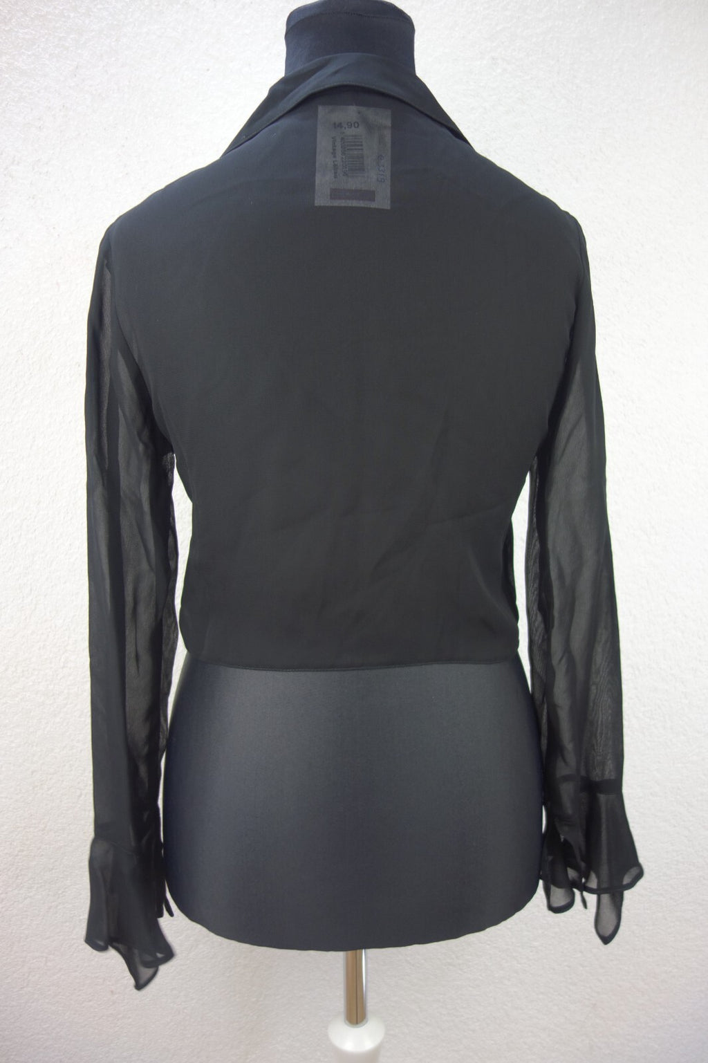 EK3349 Damen Bluse von Franco Callegari, schwarz, Gr. M4