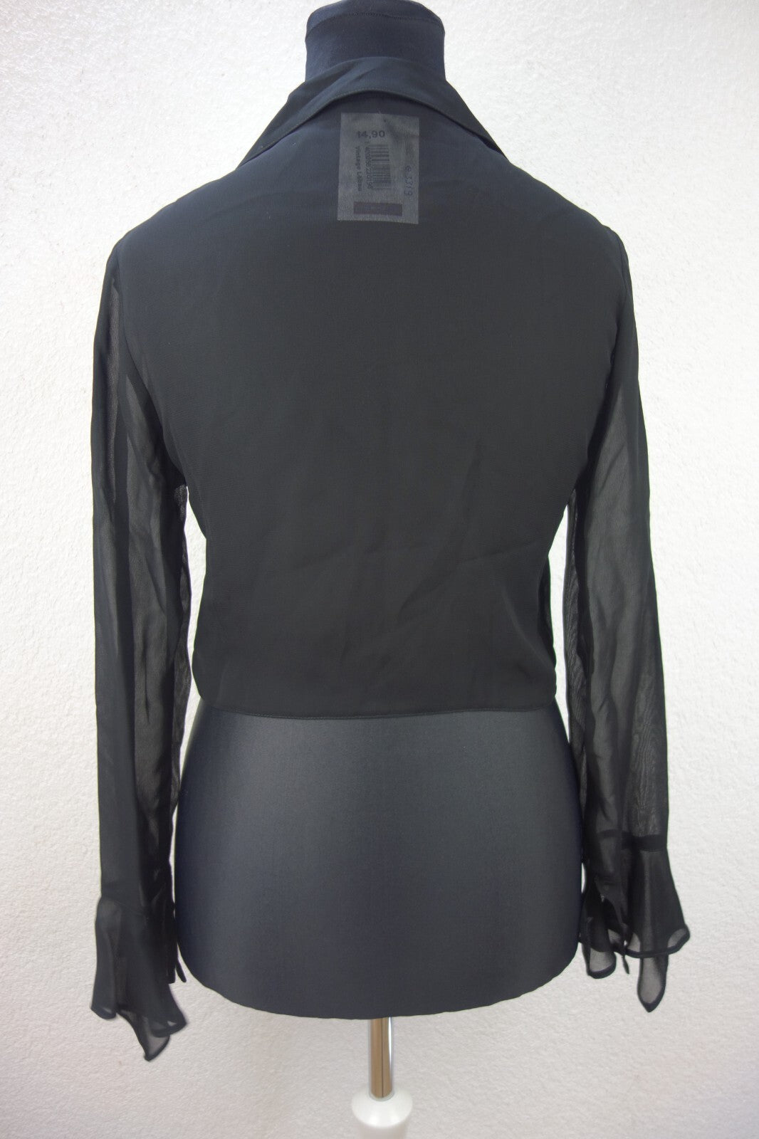 EK3349 Damen Bluse von Franco Callegari, schwarz, Gr. M4