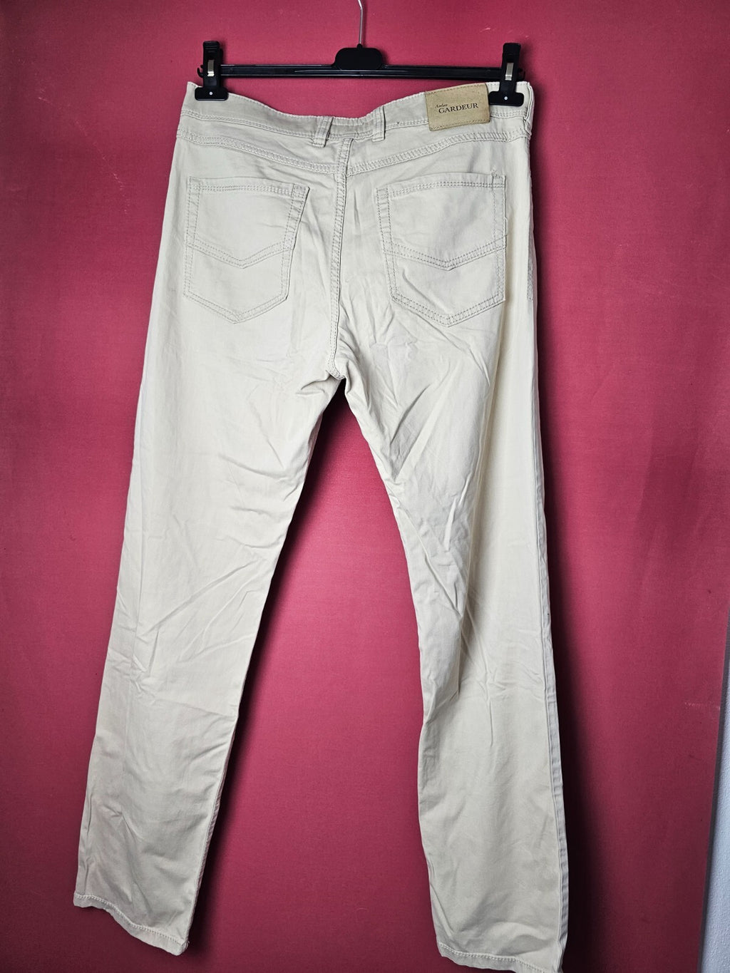 EK6632 Herren Hose Hose von Gardeur, Creme, Gr.34/322