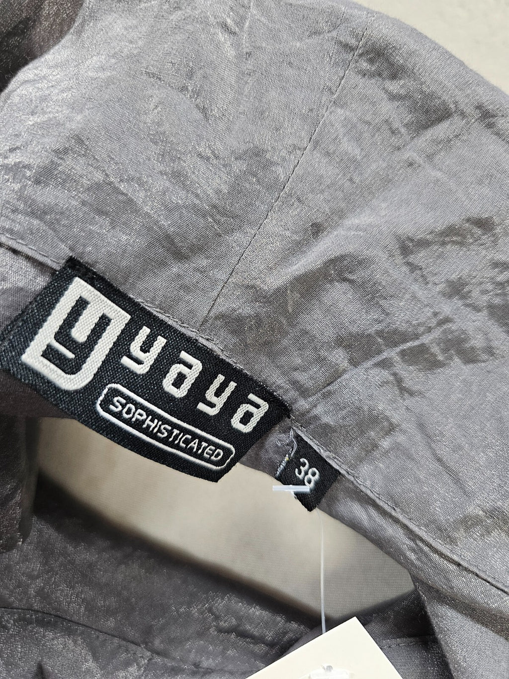 EK5914 Damen Kleid von Yaya, silbergrau, Gr. 386