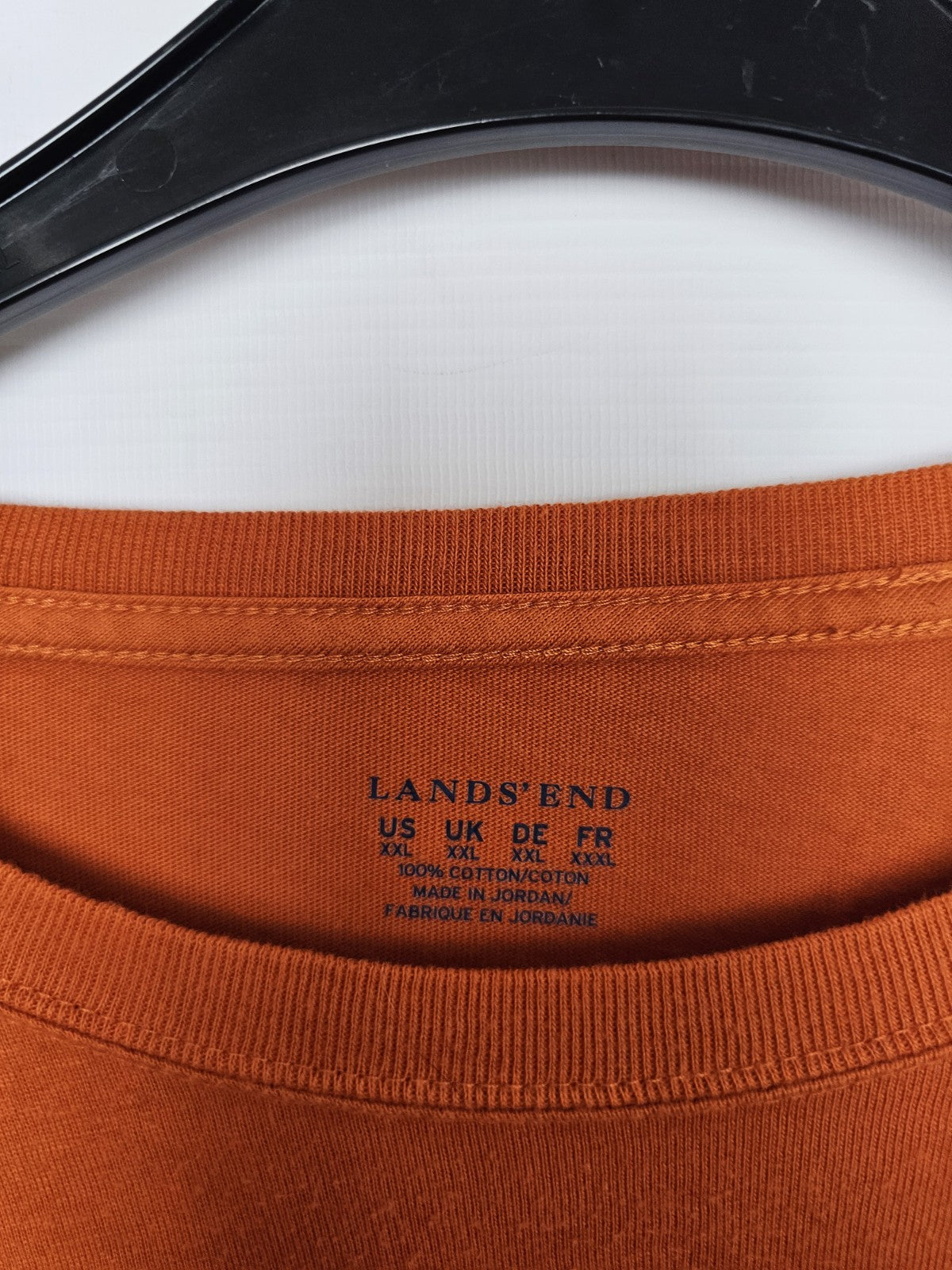 EK8487 Herren Sweatshirt von Lands'end, Orange, Gr. XXL2