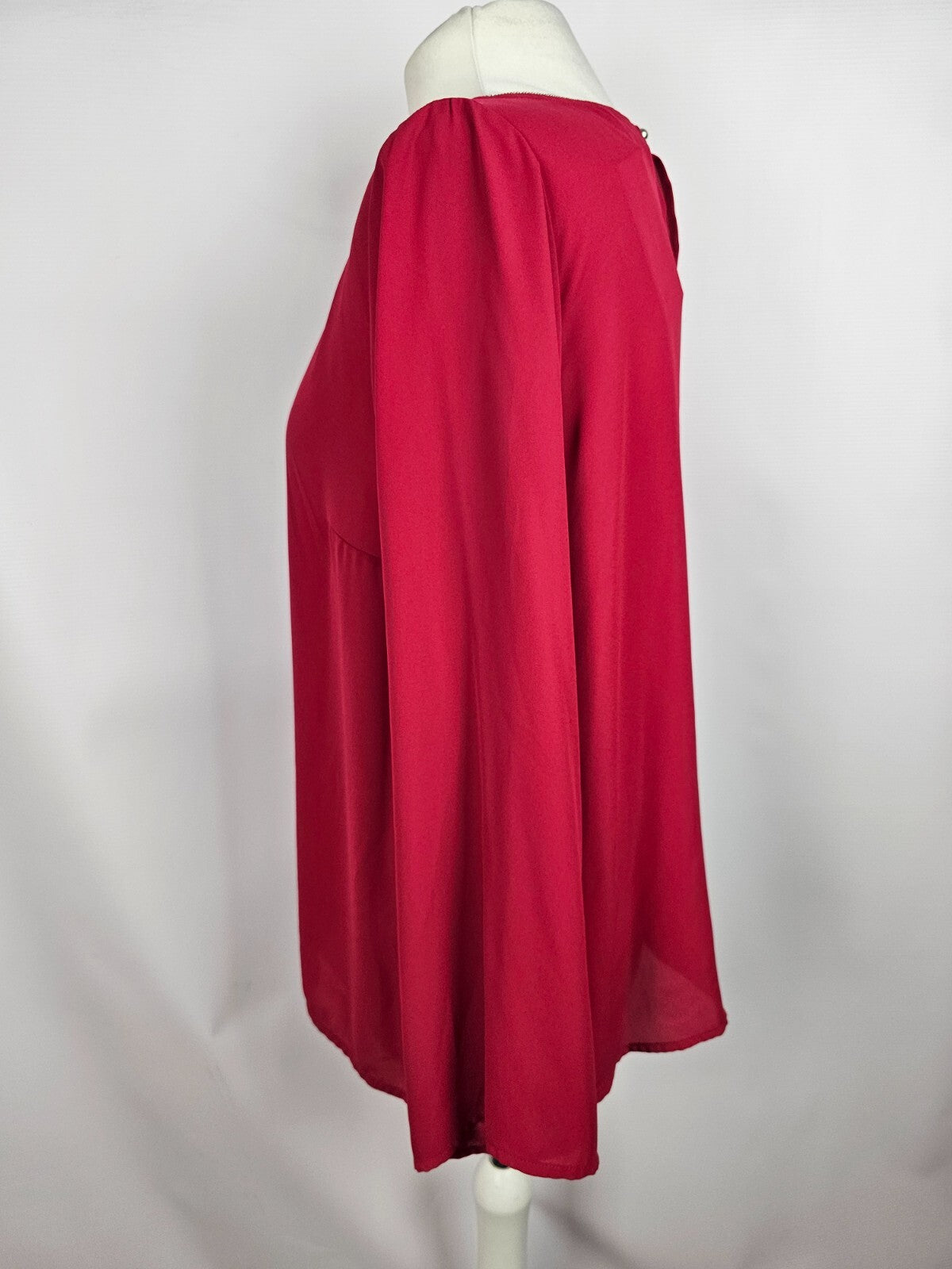 EK5628 Damen Bluse von Yessica by C&A, rot, Gr. 402