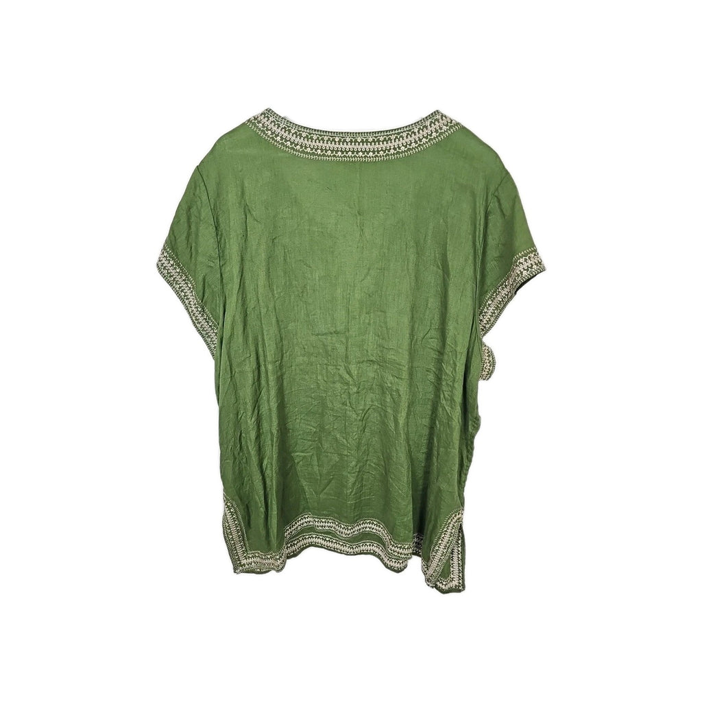 EK2755 Damen T-Shirt von Antibes Blanc, Gr.48, Grün3