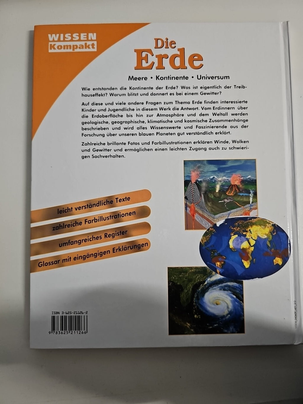 EB240 Die Erde: Meere, Kontinente, Universum von Steffe, Susanne1