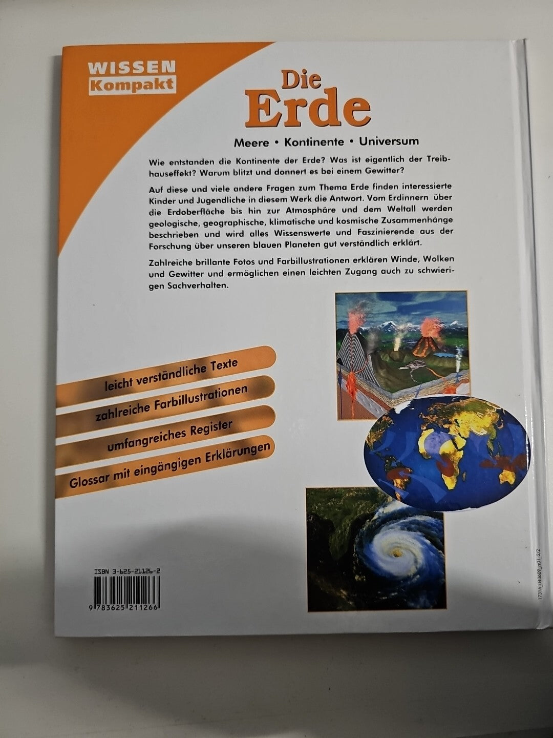 EB240 Die Erde: Meere, Kontinente, Universum von Steffe, Susanne1