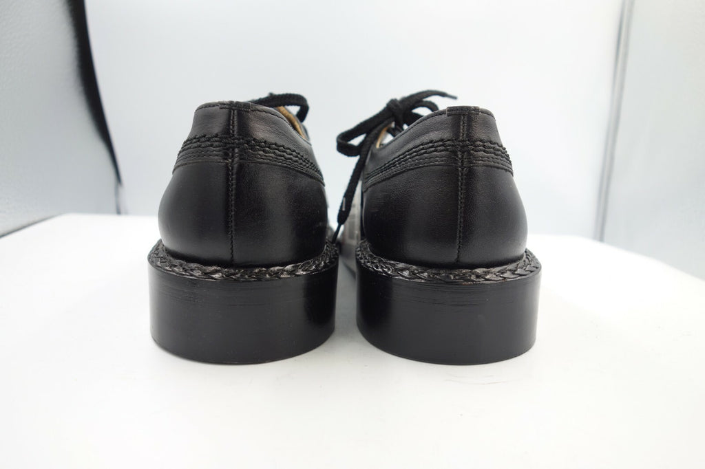 ES0314 Herren Halbschuhe von Monarch, schwarz, Gr. 9,52