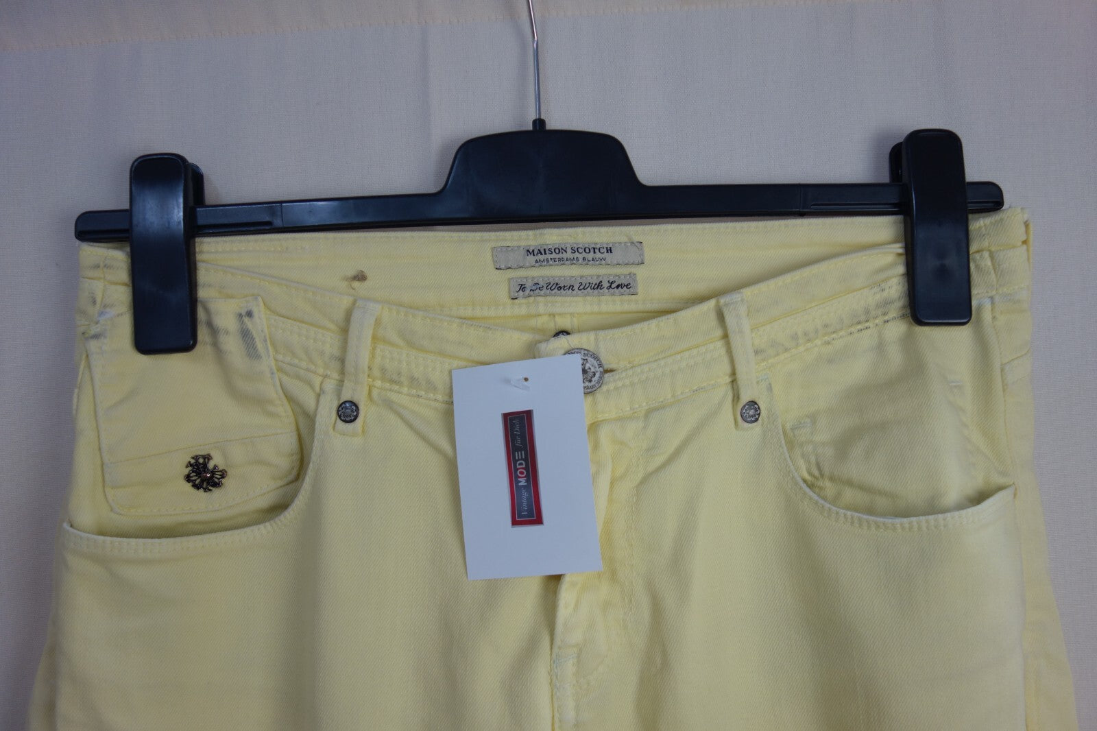EK3971 Damen Hose von Maison Scotch, gelb, Gr. 30/301