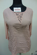 EK1305 Damen Langarmshirt von s.Oliver, altrosa, Gr. M0