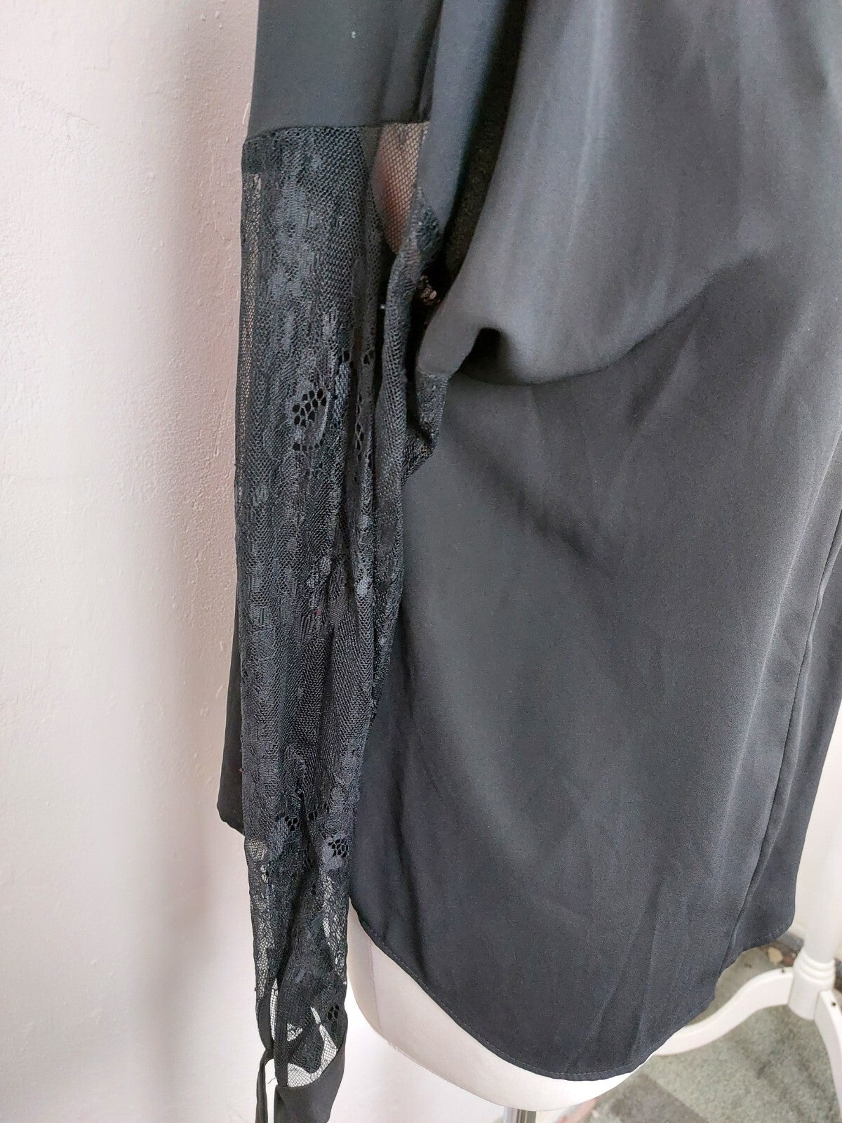 EK3738 Damen Bluse von Zara, schwarz, Gr. S2