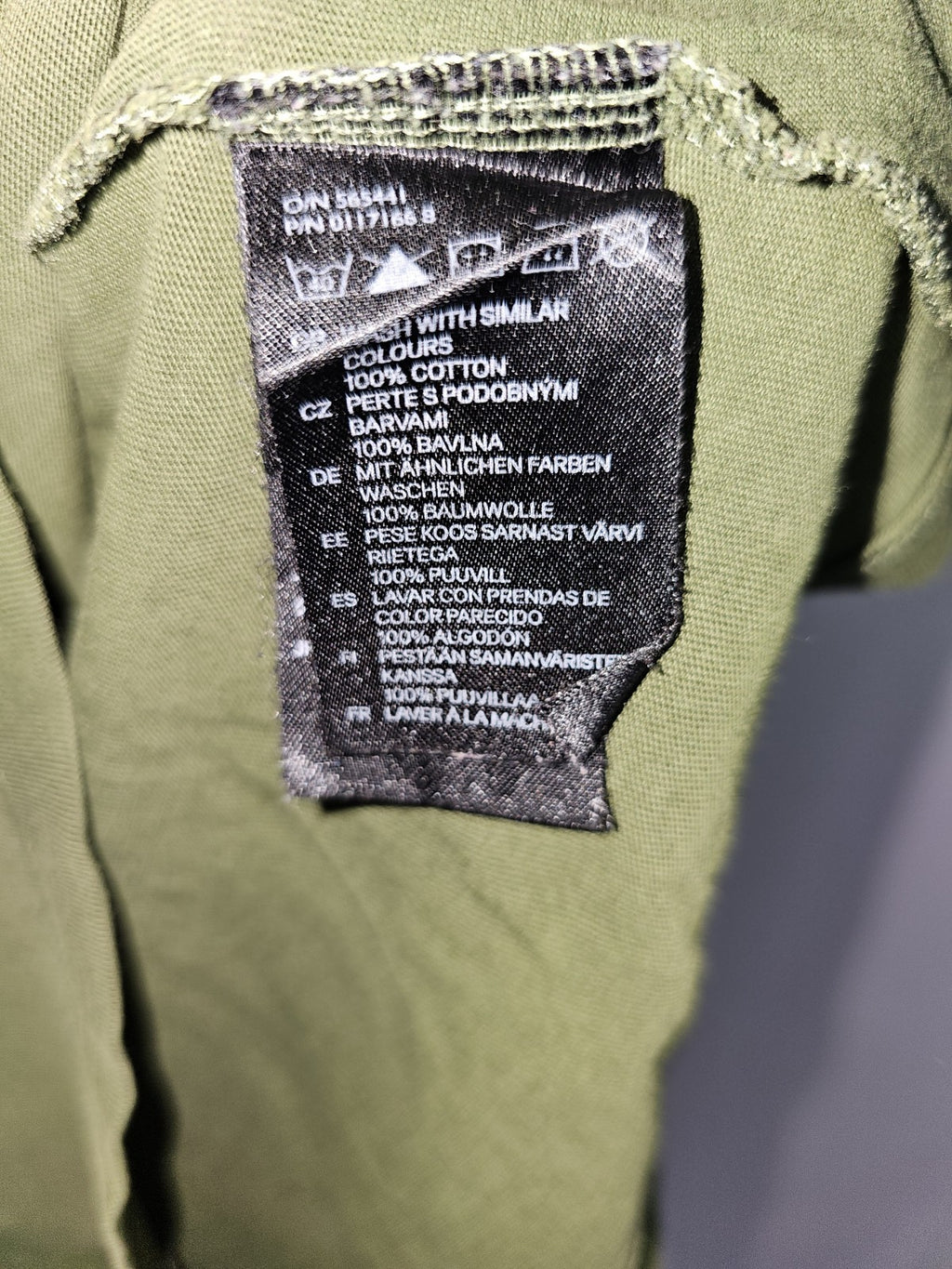 EK8249 Damen Tshirt von H&M,  Grün, Gr. L3