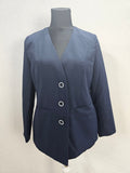EK6031 Damen Blazer von Fair Lady, dunkelblau, Gr.420