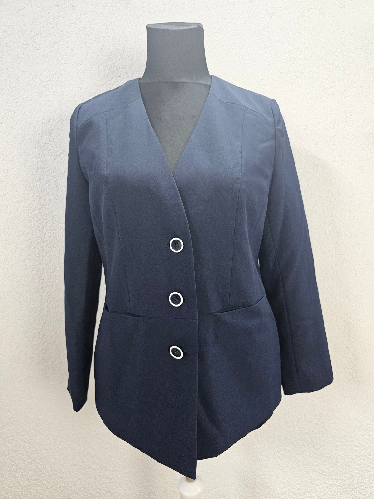 EK6031 Damen Blazer von Fair Lady, dunkelblau, Gr.420