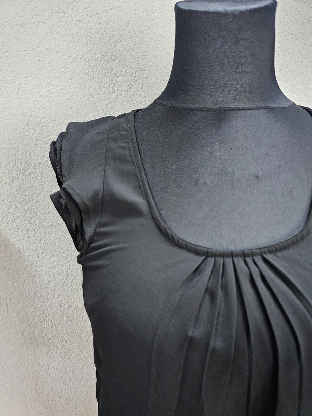 EK6357 Damen Bluse von Amisu, schwarz, Gr.L1