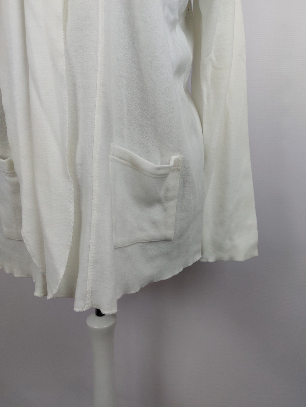EK3668 Damen Cardigan von Lidea, wollweiß, Gr. S1