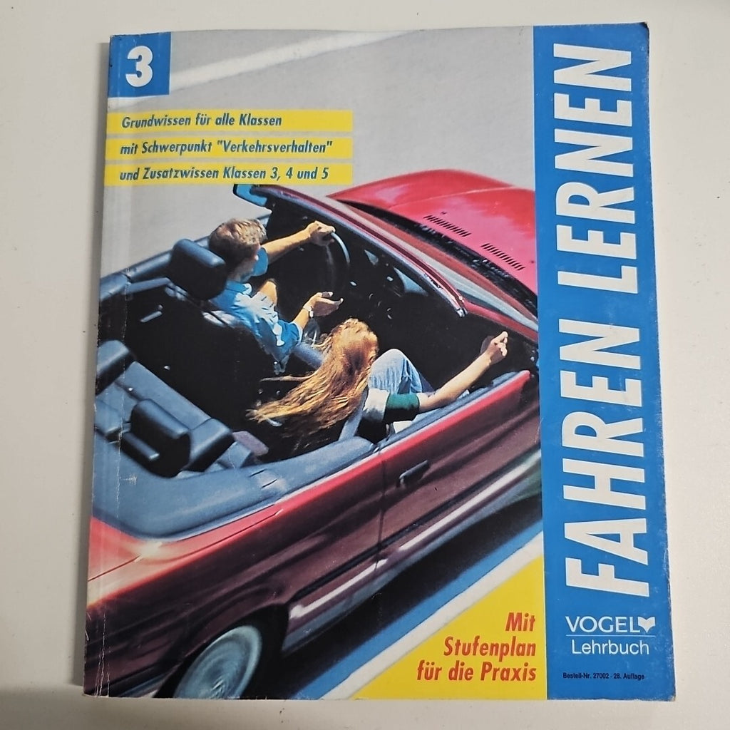 EB2216 Fahren Lernen- Mit Stufenplan für die Praxis- Vogel Lehrbuch0