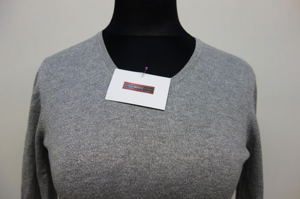 EK3025 Damen Pullover von Lucia, silber, Gr. 381