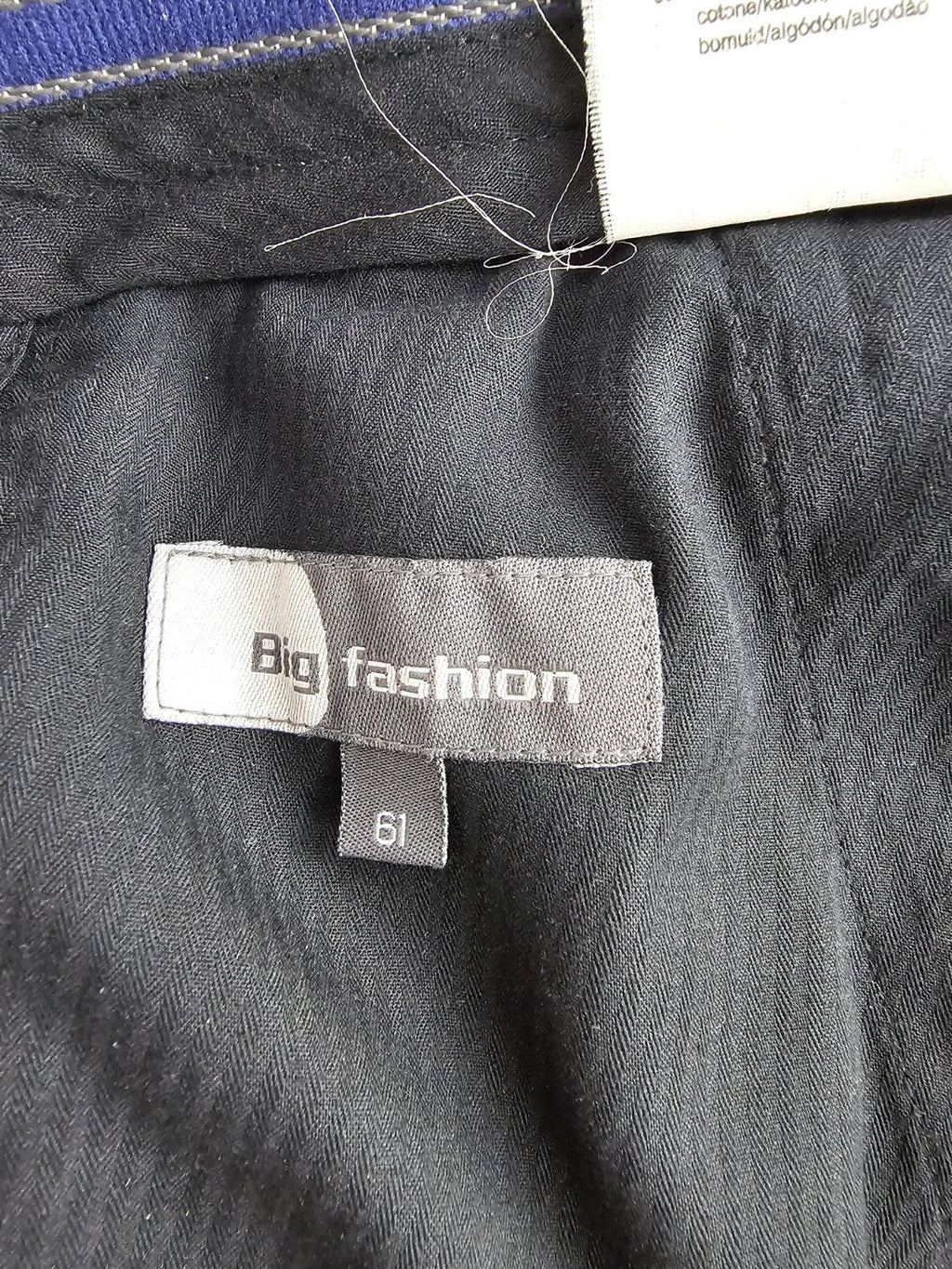EK10194Herren Anzughose von BigFashion, Blau, Gr.613