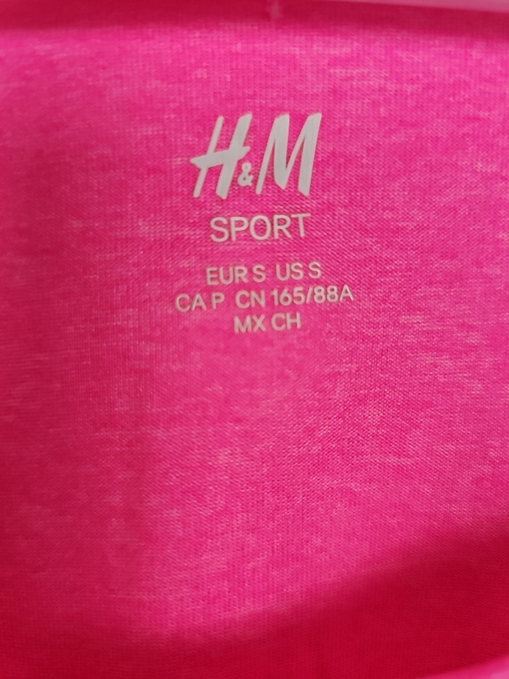 EK8045 Damen Sportshirt S Pink H&M2