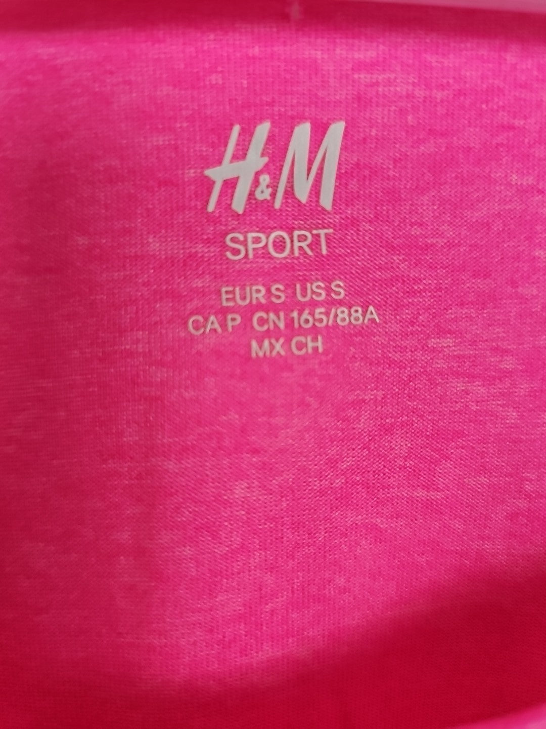 EK8045 Damen Sportshirt S Pink H&M2