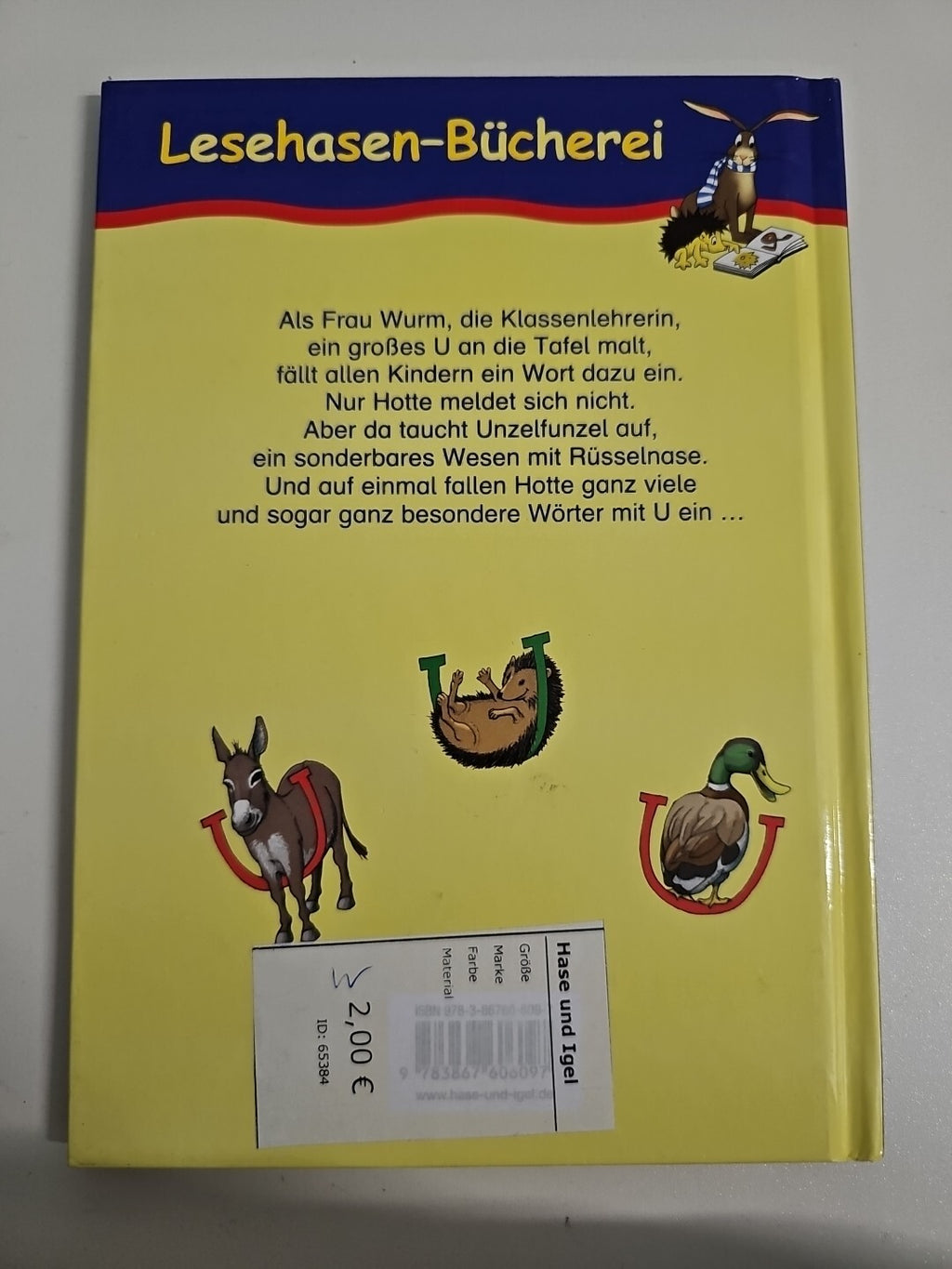 EB860 Hotte und das Unzelfunzel / Silbenhilfe: Schulausgabe1